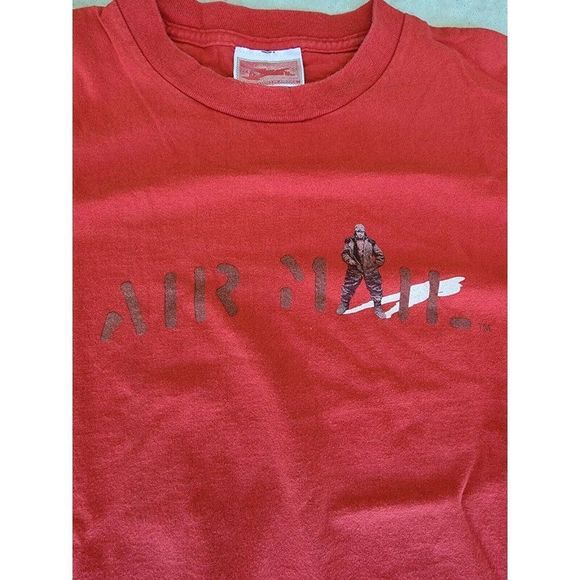 Vintage 90s US Mail Wild Bill Air Mail T-Shirt Size L USPS Shirt Made In USA VTG - Picture 2 of 12